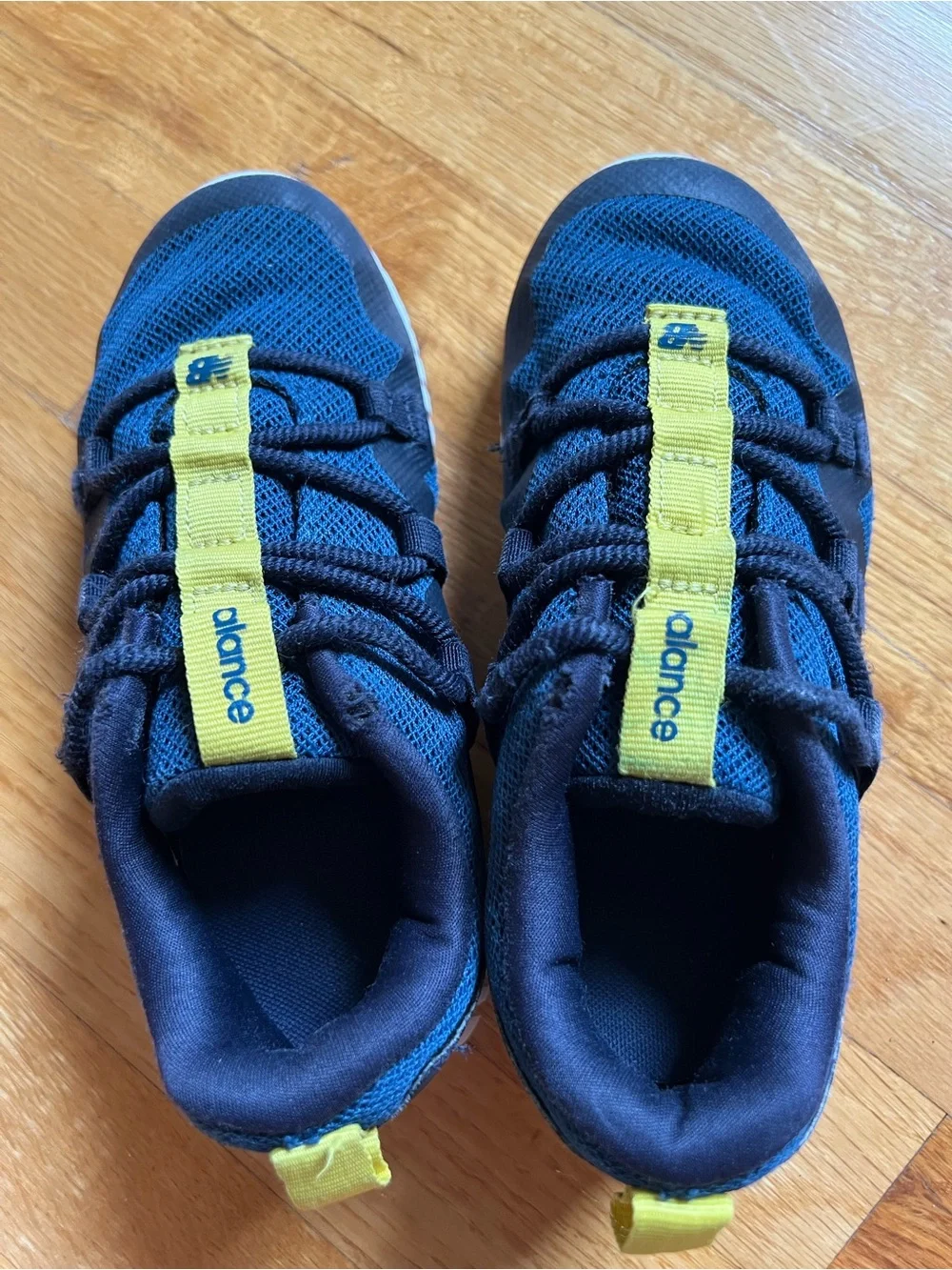 2 Pairs of New Balance elastic lace Sneakers size 13.5**
